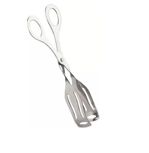 Silver Scissor Tong For Serving Food