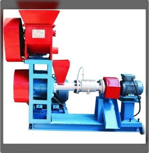 Semi Automatic Fish Feed Extruder - Color: As Per Demand