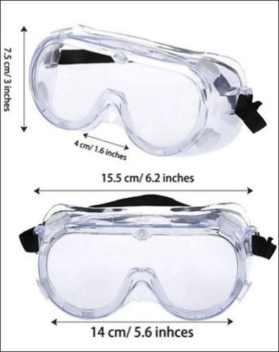 Anti Virus Chemical Splash Safety Goggles