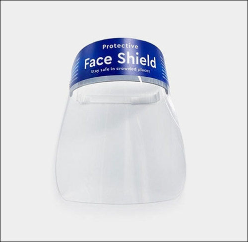 Perfect Shape Face Shield - Polycarbonate, 2 MM Visor Thickness | Durable, Waterproof, Unisex Face Protection