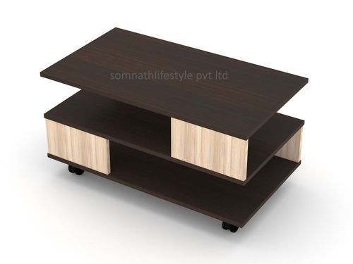 Handcrafted Wooden Center Coffee Table