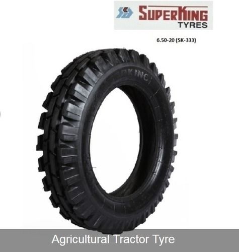 Superking Agricultural Tractor Rubber Tyres - Natural Rubber, 4.00 - 9.00 mm Size, 155 - 1250 kg Capacity | Solid Tire, 6 & 8 PR Ply Rating