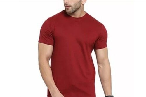 Mens Slim Fit Cotton Blended T Shirts Age Group: Adult