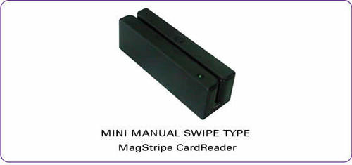 Mini Manual Magstripe Card Reader Dimension(L*W*H): 90(L) X 26(W) X 28(H) Millimeter (Mm)