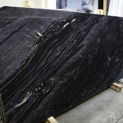 Plain Abu Black Marble