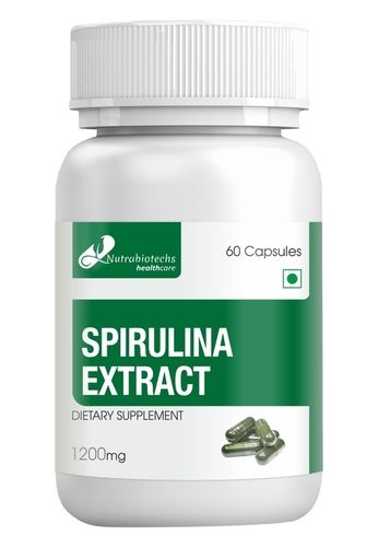 स्पिरुलिना हाई प्रोटीन सप्लीमेंट्स 60 कैप्सूल