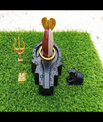 Easy To Install Best Price Black Stone Narmadeshwar Shivling