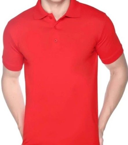 Various Colors Are Availabel Plain Polo T Shirt