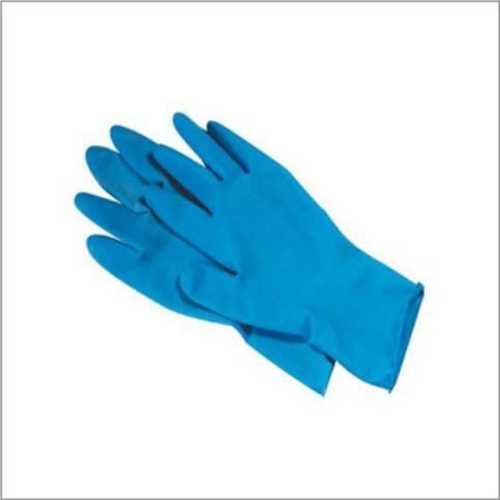 Blue Full Sleeves Disposable Hand Gloves