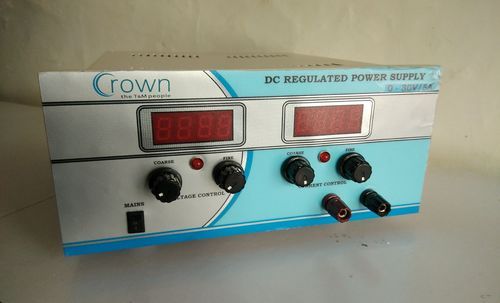 High Voltage DC Regulated Power Supply 0-300V/5A with Protection Against Short Circuit and Over Load