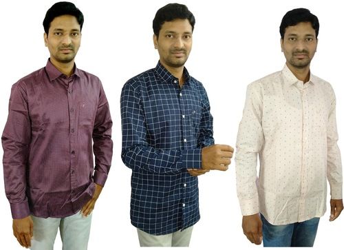 Mens Fabric Cotton Casual Shirts