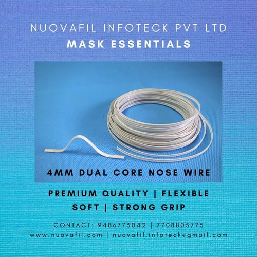 Face Mask 4mm and 5mm Dual Core Nose Wire