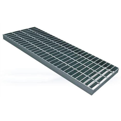 Hot Dipped Galvanized Platform Serrated Steel Grating Application: Commercial