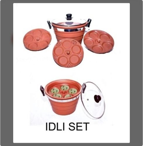 Red Clay Idli Set