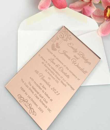 Royal Design Wedding Card