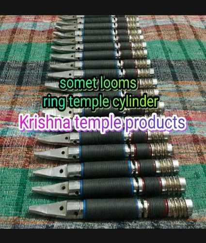 Somet Loom Tucking Device Ring Temple Cylinder With Temple Rubber Barrel Roller