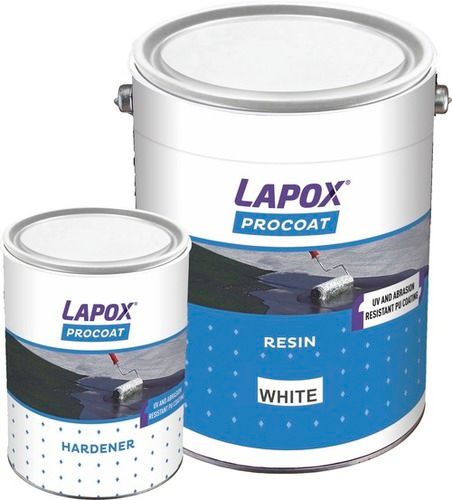 White Lapox Procoat Resin