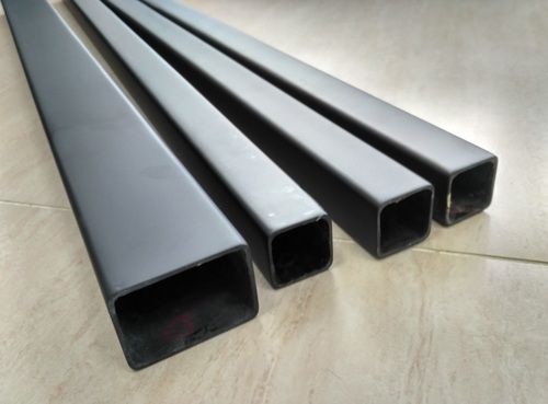 Black 1X1 Inch Carbon Fiber Square Tube Tubing