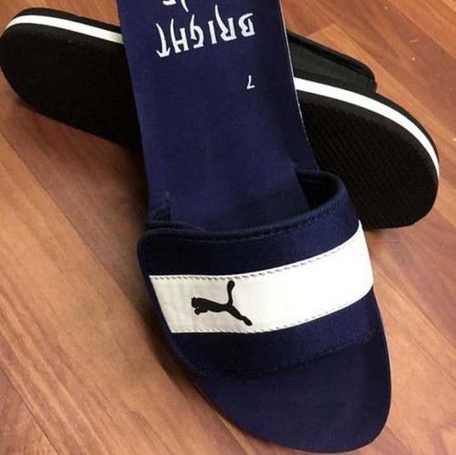 Summer Blue Color Casual Slippers