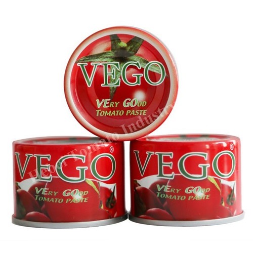 Canned Tomato Paste with TMT, VEGO, Brand