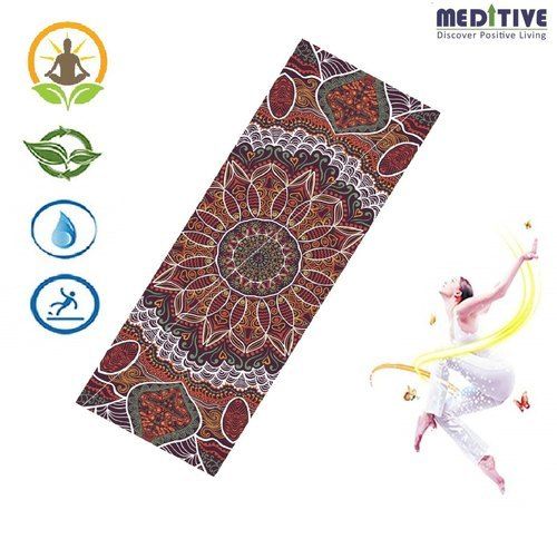 Meditive Microfiber Suede Yoga Mat