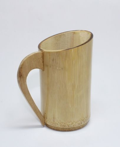 Brown Plain Bamboo Tea Pitcher