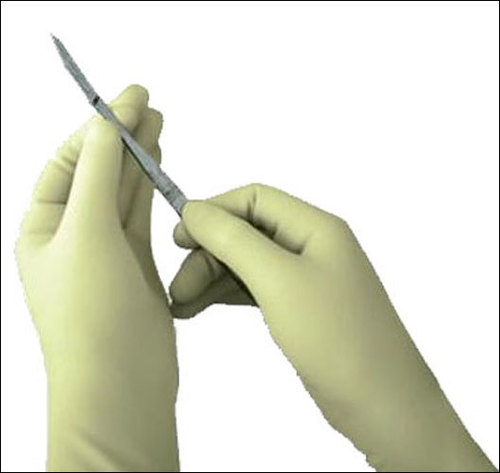 White Lead Free Radiation Protective Gloves