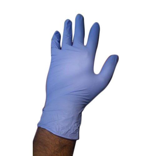 Safety Plain Nitrile Gloves