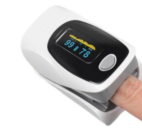 UK Black Pulse Digital Oximeter Monitor