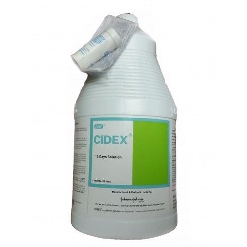 Plastic Cidex Disinfectant Solution 5 Liter