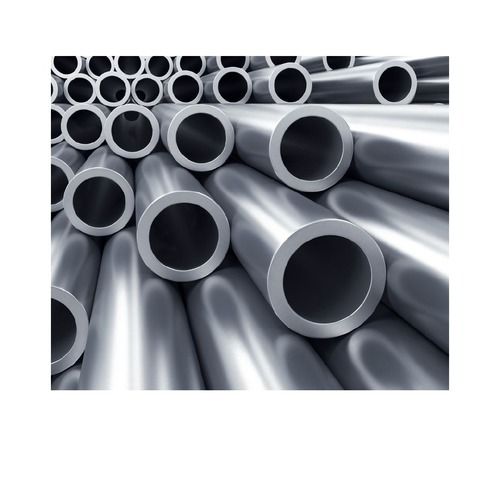 Silver Plain Stainless Steel Pipe