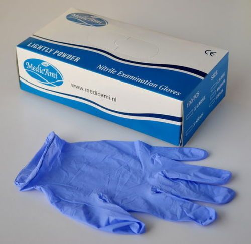 Nitrile Disposable Examination Gloves