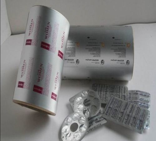 Printed Aluminium Foil Roll Length: Vary  Meter (M)