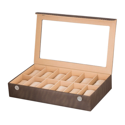 Pu Leather Watch Display Boxes