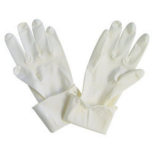 White Rubber Surgical Gloves