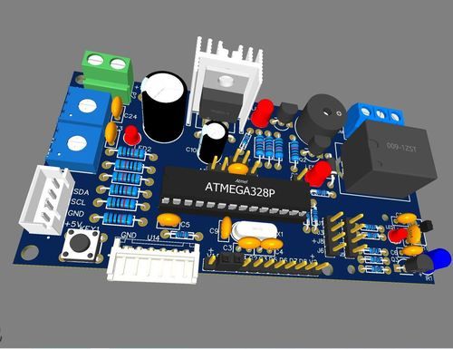 Blue Automatic Hand Sanitizer Dispenser Circuit Board Pcb