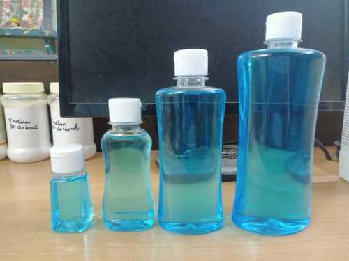 Transparent Hand Sanitizer Packaging Pet Bottles