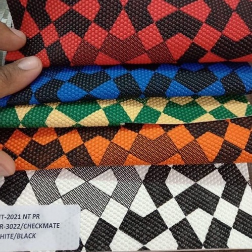 Pvc Coated Vacuum Printed Rexine Fabrics Soft