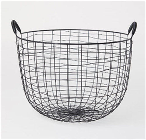 Decorative Metal Storage Basket
