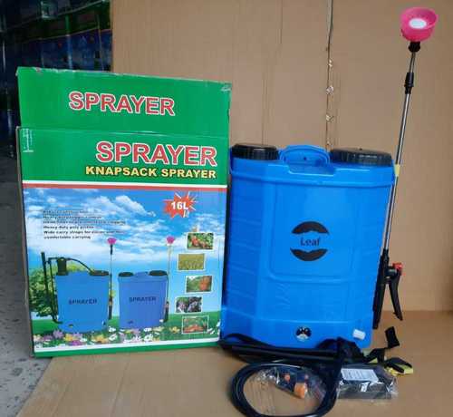 Blue Manual Knapsack Sprayer Pump