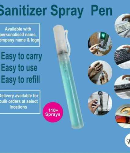 Portable Sanitizer Spray Pen Age Group: Suitable For All Ages