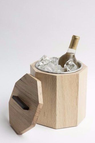 Wooden Crafted Ice Bucket