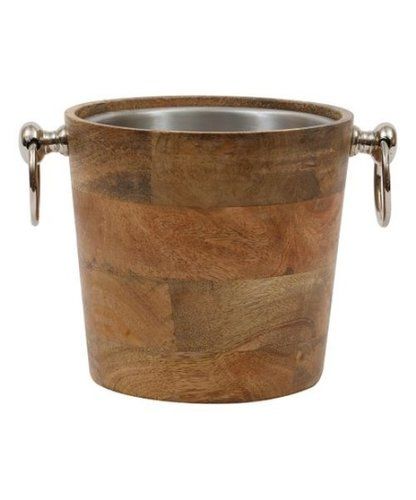 Wooden Crafted Ice Bucket