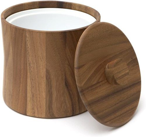 Wooden Crafted Ice Bucket