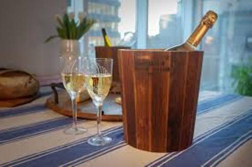 Wooden Crafted Ice Bucket