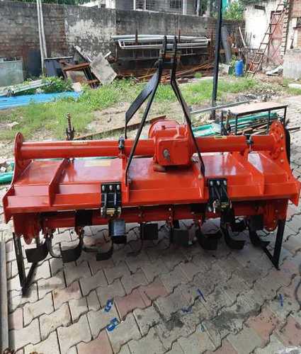 Red Agicultural Rotary Power Tiller