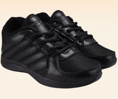 Air Zone 7165 - Ultra Lightweight, Phylon Sole, Up to 3 cm Heel Height | Extreme Comfort, Lace Closure, All-Season Black Running Shoes for Men