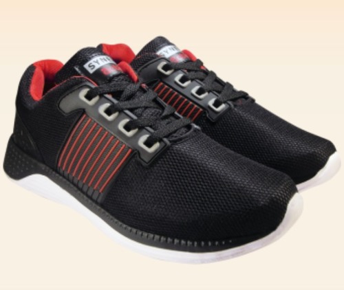 Air Zone 7361 Black And Red Mens Sports Shoes Size: All