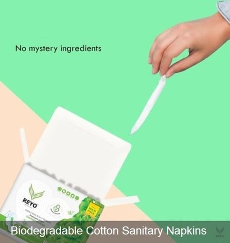 Biodegradable Cotton Sanitary Napkin
