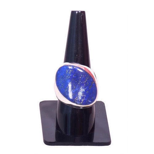 Round Lapis Lazuli Stone Ring